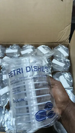 Sterile 90mm Petri Dishes – Pack of 10