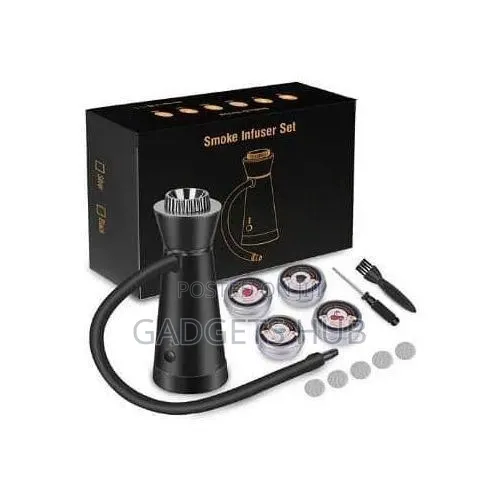 Smoke Infuser Set Portable Handheld Food and Cocktail Smoking Kit)