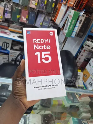 New Xiaomi Redmi Note 15 128 GB Black