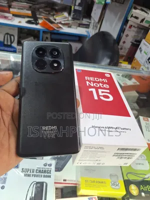 New Xiaomi Redmi Note 15 128 GB Black