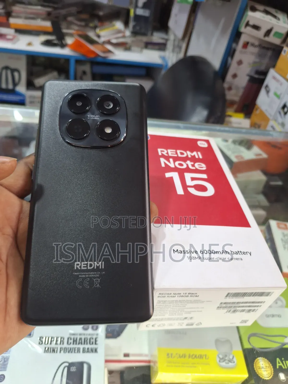 New Xiaomi Redmi Note 15 128 GB Black