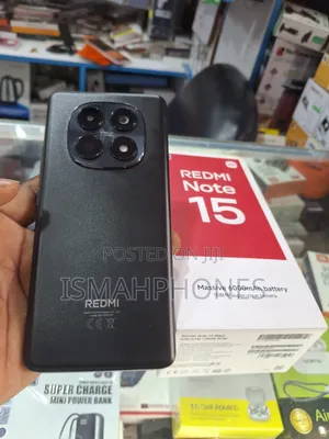 New Xiaomi Redmi Note 15 128 GB Black