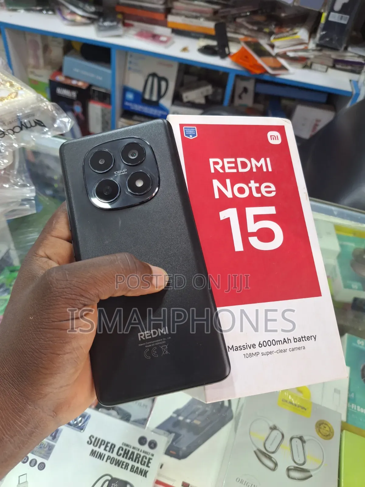 New Xiaomi Redmi Note 15 128 GB Black
