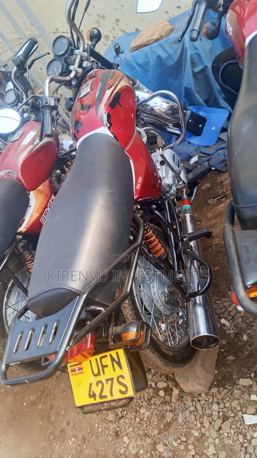 Bajaj Boxer 100 2022 Red