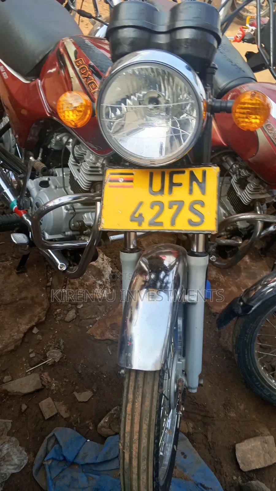 Bajaj Boxer 100 2022 Red