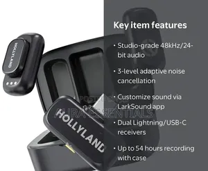 Hollyland LARK A1 Wireless Lavalier Microphone System