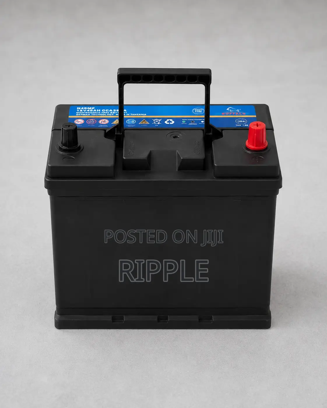 45Ah Buffalo N45 360CCA Maintenance Free Car Battery 12V
