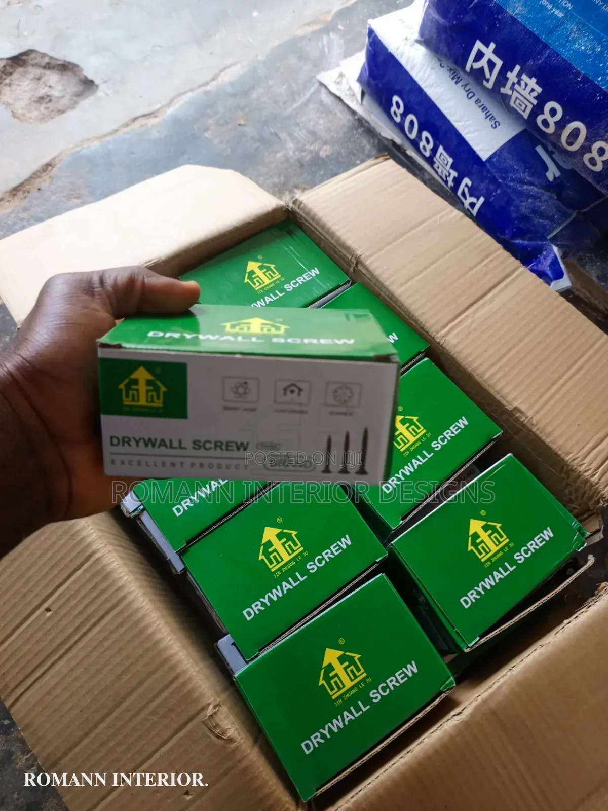 Dry Wall Black Screws