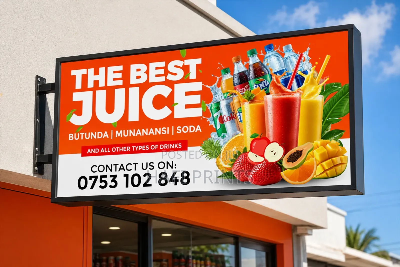 Shop Light Boxes and Sign Posts