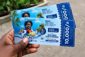 Event Flyers, Stickers, Posters and Tickets