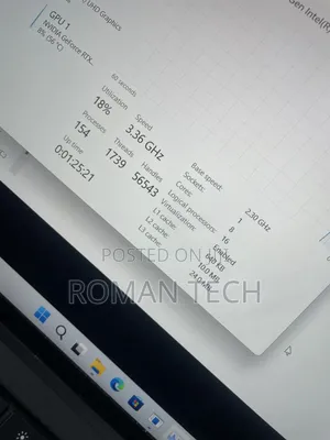 New Laptop Dell XPS 15 9510 16GB Intel Core i7 SSD 512GB
