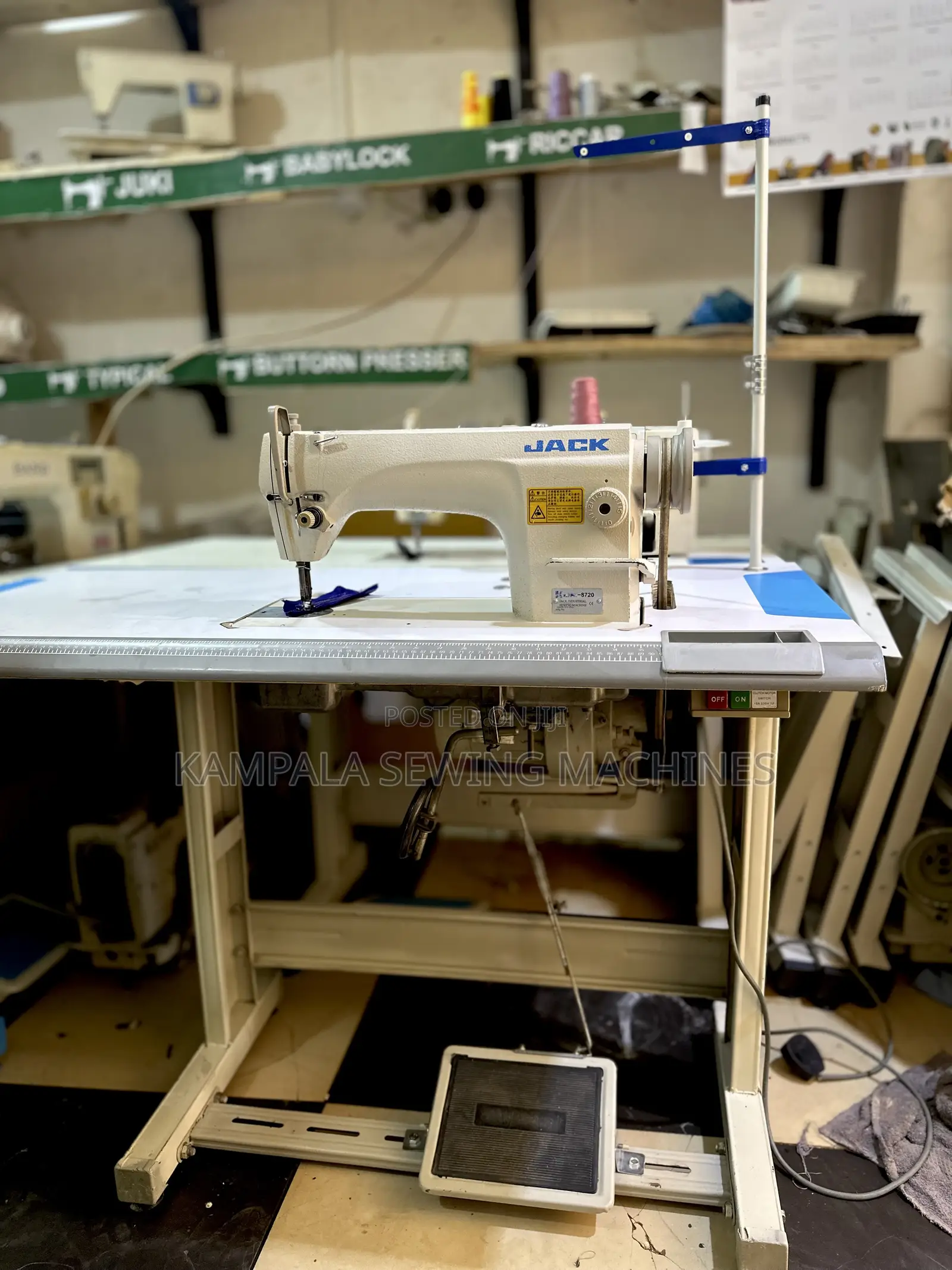 Japan Industrial Sewing Machine Complete With New Board and New Stand