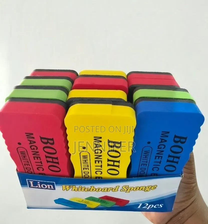 12pcs Magnetic Whiteboard Eraser/ Dusters