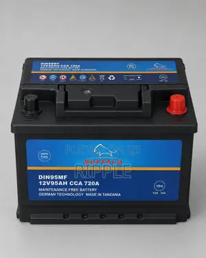 95Ah Buffalo DIN95 720CCA Maintenance Free Car Battery 12V
