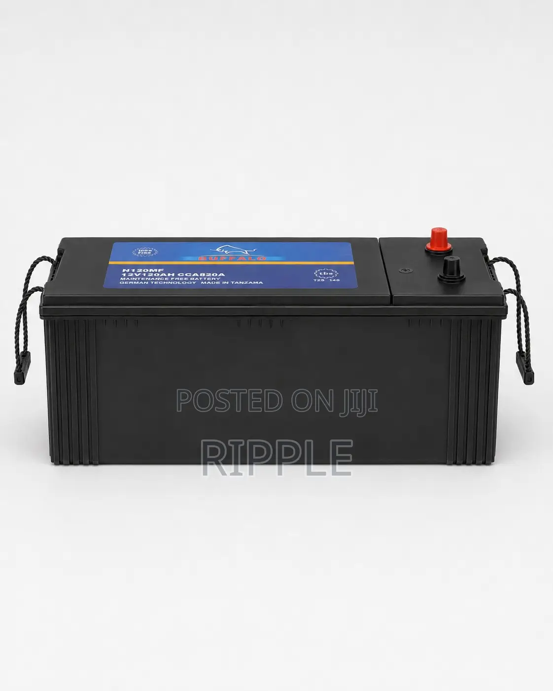 120Ah Buffalo N120 Maintenance Free Car Battery 12V