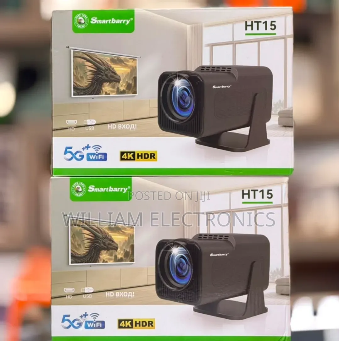 Smartbarry HT15 High Definition Projector