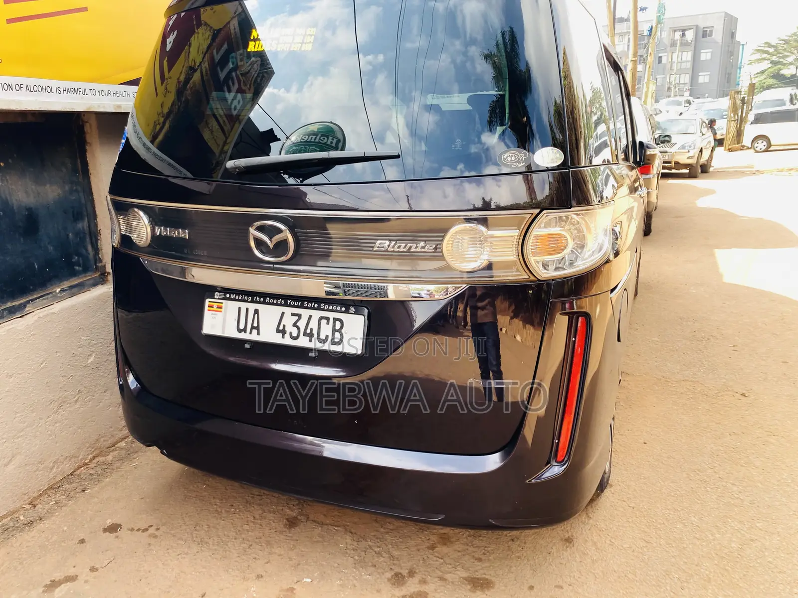 Mazda Biante 2012 Black