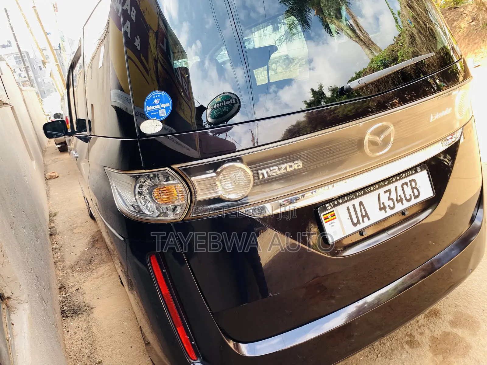 Mazda Biante 2012 Black