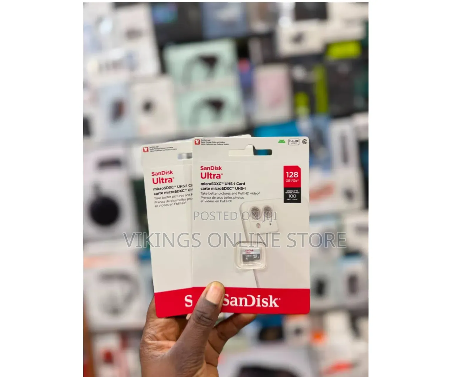SanDisk Ultra 128GB microSDXC UHS-I Memory Card