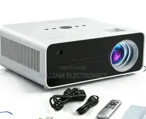 HT22 Smart Projector,WiFi Bluetooth HDMI/USB/Android/IOS Compatible