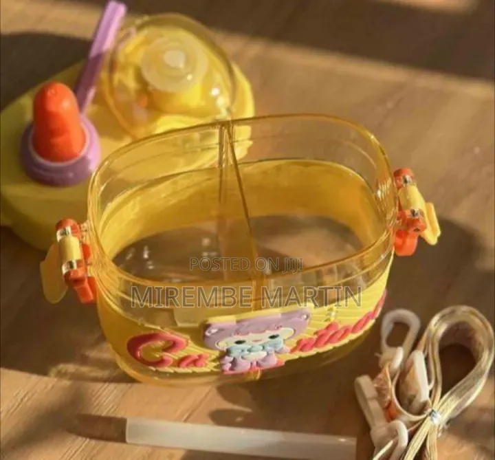 Adorable Cartoon Sippy Bottle / Water Tumbler