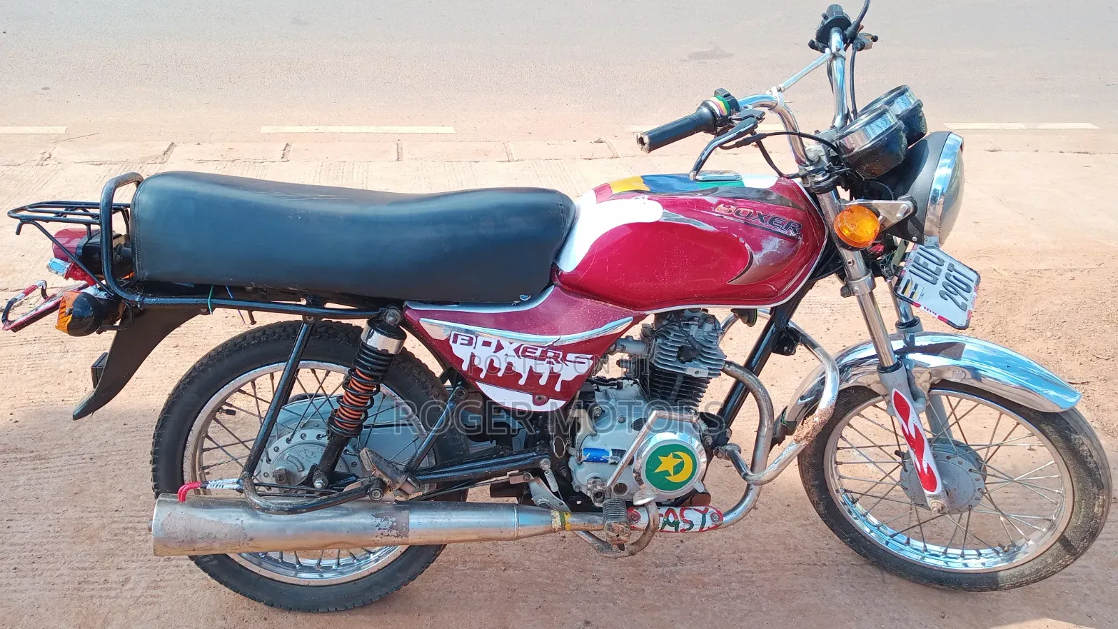 Bajaj Boxer 100 2018 Red