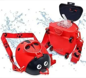 Toddler Rolling Luggage / Pull-Along Ladybug Bag