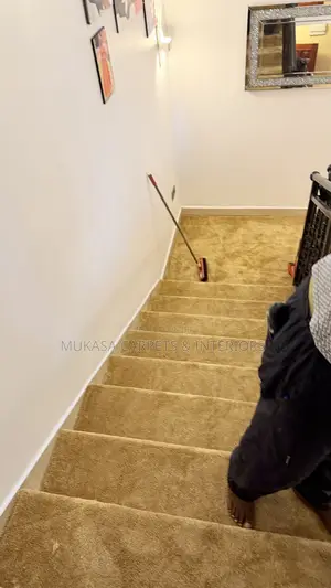 Galaxy Carpet Installation on Stairs – Elegant Home Finish
