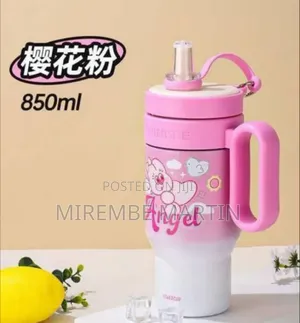 Pretty Girl" Insulated Hydration Tumbler With Straw (850ml)