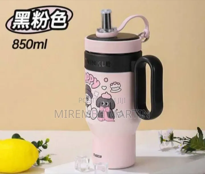 Pretty Girl" Insulated Hydration Tumbler With Straw (850ml)