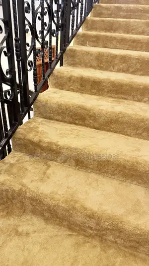 Soft Stair Carpet Uganda – Galaxy Carpet Installation
