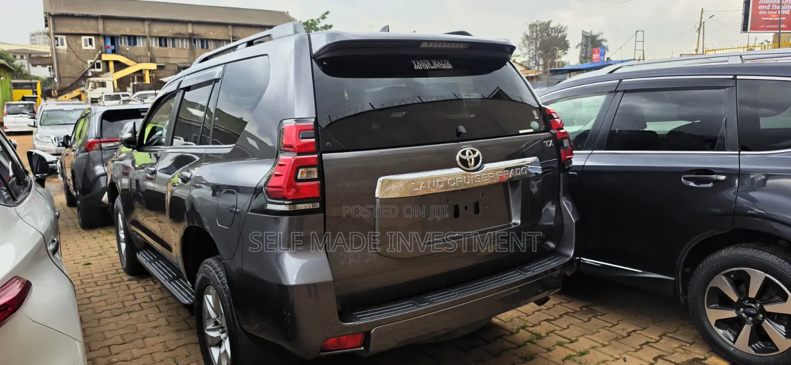 Toyota Land Cruiser Prado 2018 Gray