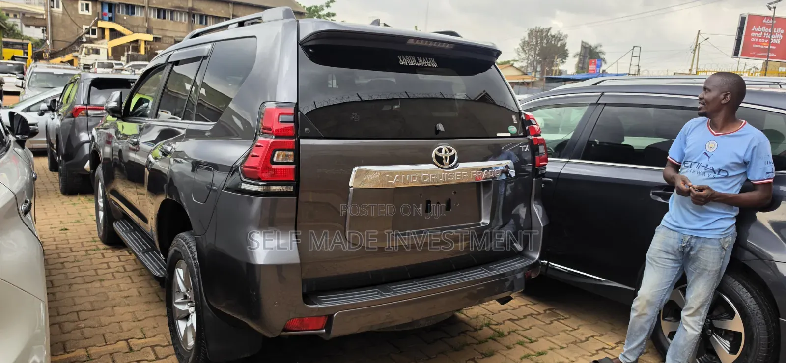 Toyota Land Cruiser Prado 2018 Gray