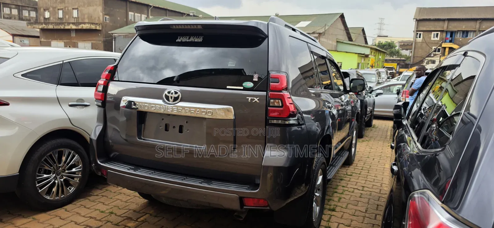 Toyota Land Cruiser Prado 2018 Gray