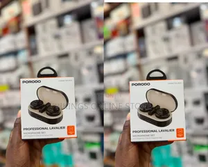 Porodo Professional Lavalier Microphone Set