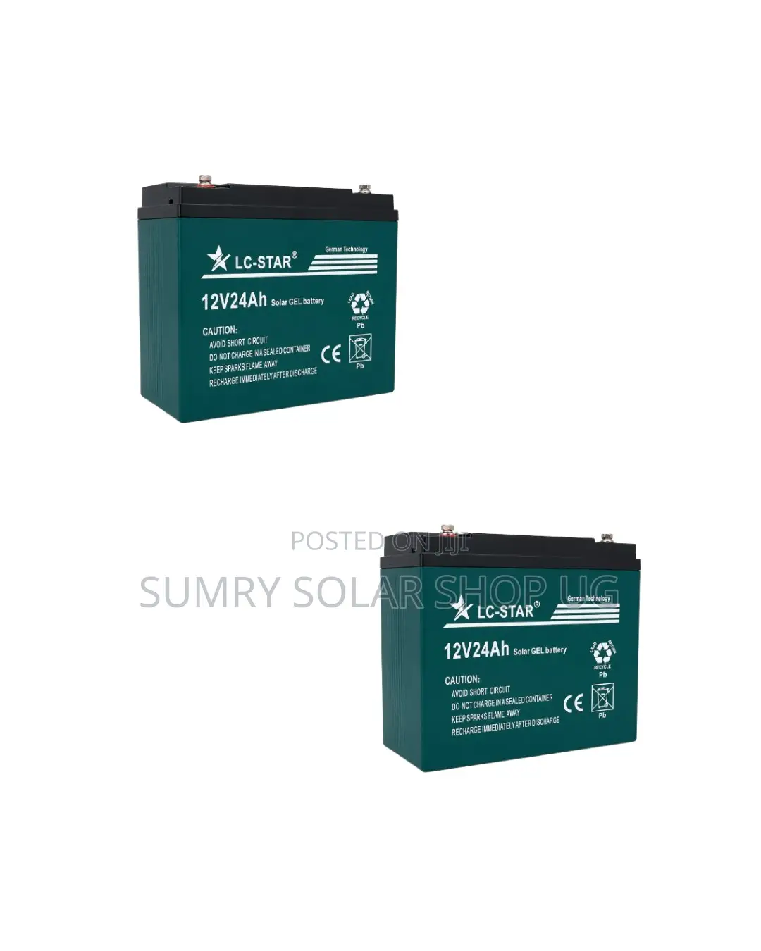 24Ah 12V Gel Battery