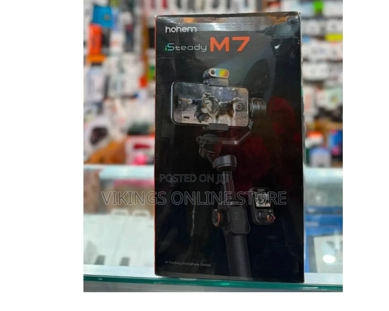 Hohem iSteady M7 Smartphone Gimbal Stabilizer Featuring AI Tracking