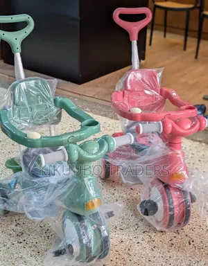 3-in-1 Multifunctional Toddler Push Tricycles