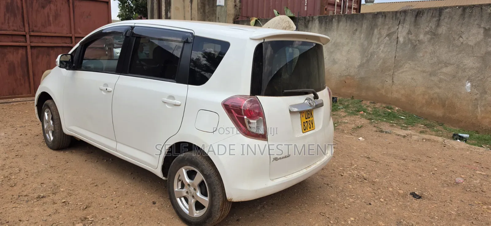 Toyota Ractis 2009 White
