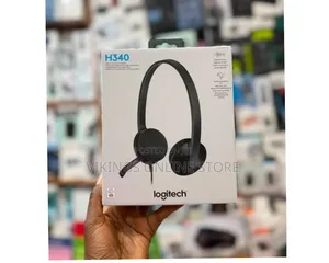 Black H340 USB Computer Headset