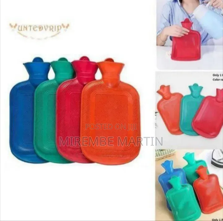 Classic Rubber Hot Water Bottle With Soft Comfort Cover