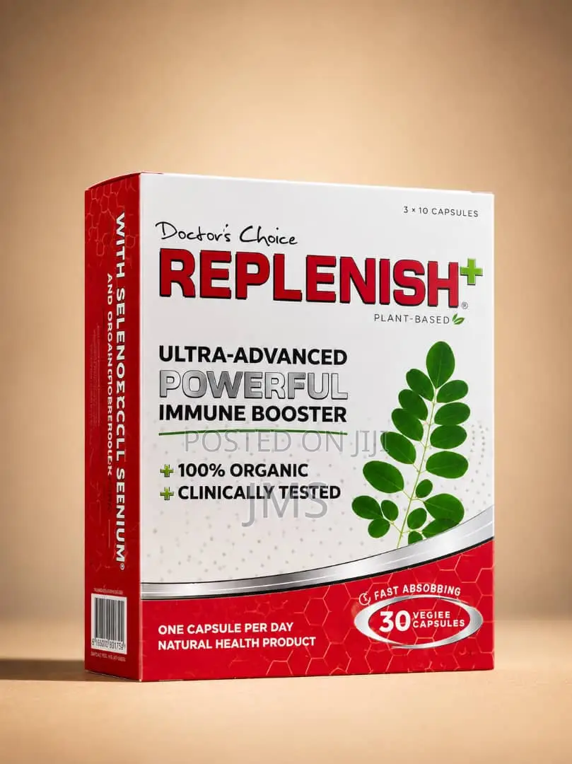 Multivitamin- Replenish Plus Caps (Moringa+selenuim) 500mg/200mcg