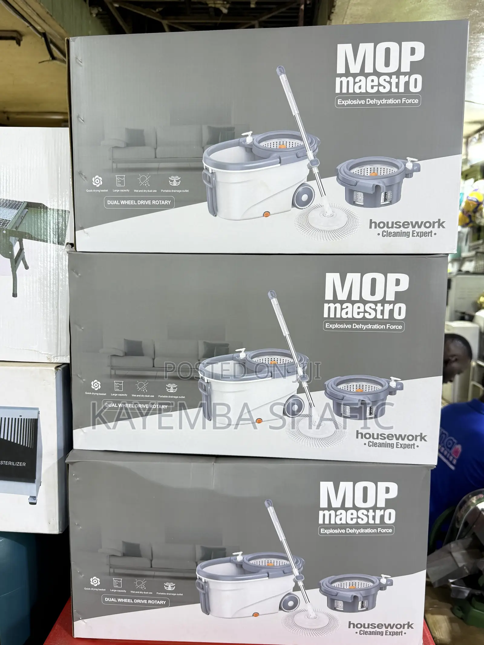 Mop Maestro 360 Rotating Spin Mop and Bucket Set