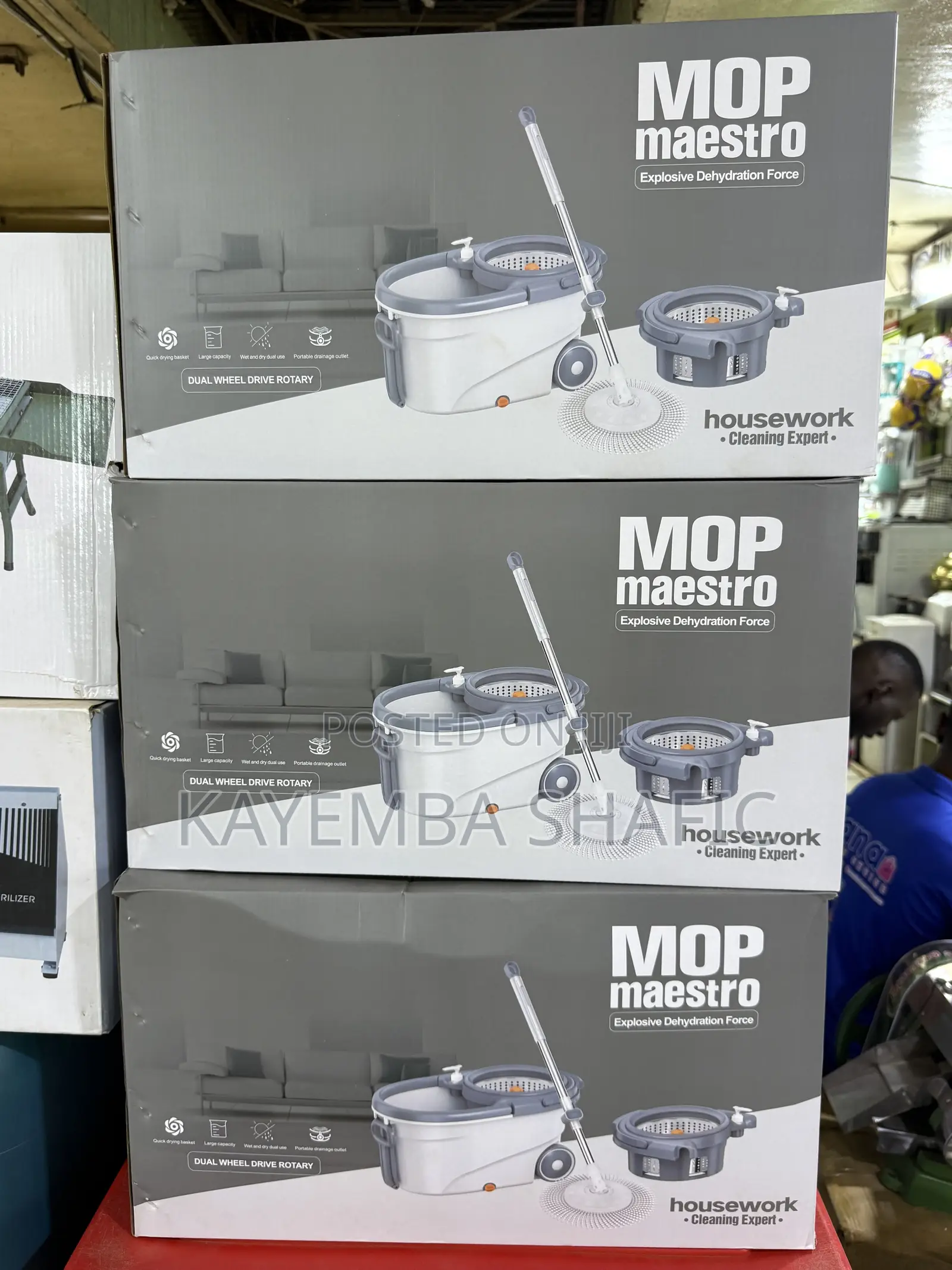 Mop Maestro 360 Rotating Spin Mop and Bucket Set