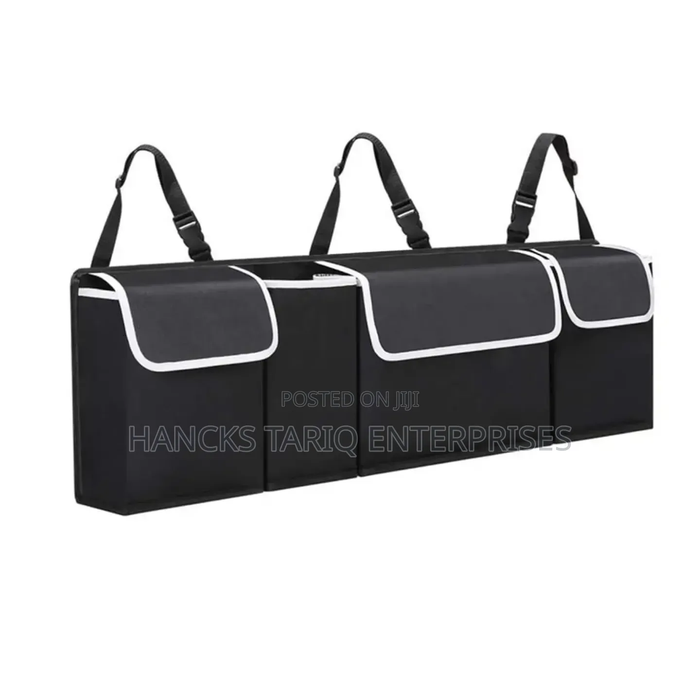 Hanging Car Trunk Organizer With Multi-Pocket Storage