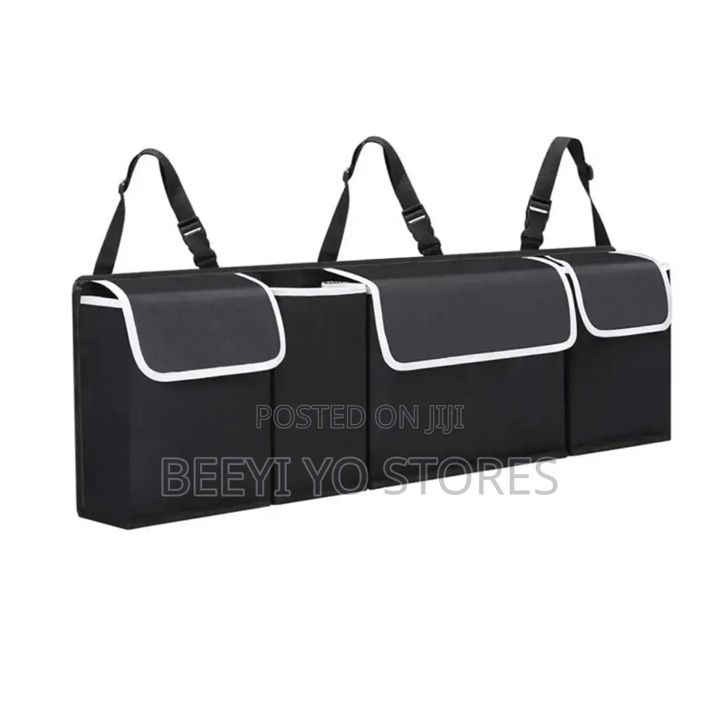Hanging Car Trunk Organizer With Multi-Pocket Storage