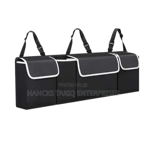 Hanging Car Trunk Organizer With Multi-Pocket Storage