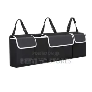 Hanging Car Trunk Organizer With Multi-Pocket Storage