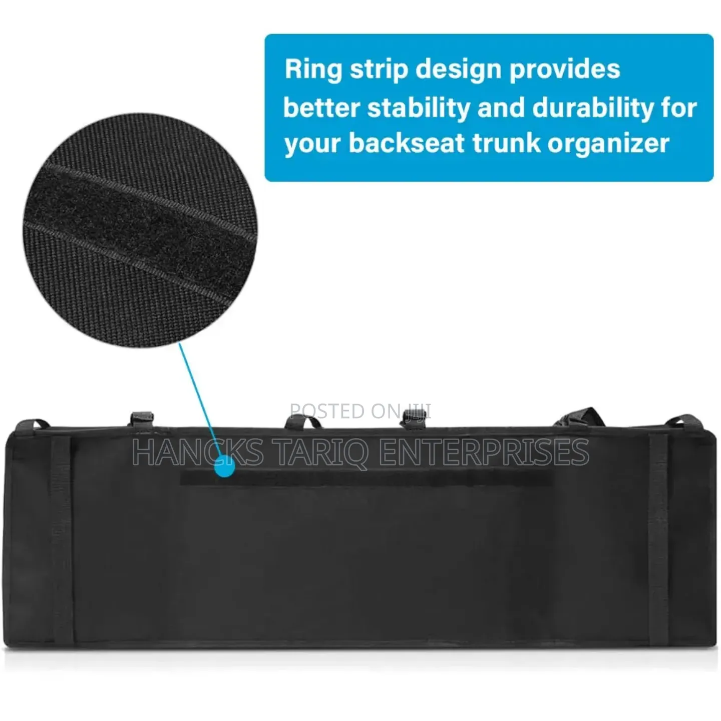 Hanging Car Trunk Organizer With Multi-Pocket Storage