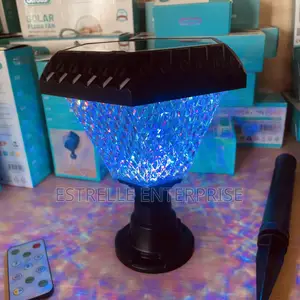 100W Solar Garden Light With RGB, White, Yellow and Color Changing